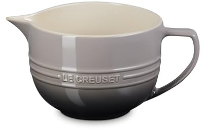Le Creuset Signature Teigschale aus Steingut, 3,2 l, Auster