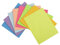 Wowivy 8-Packungen, große Haftnotizen 152 mm x 203 mm, 8-Farben-Post-Selbstklebenotizen-Pads, helle sticky notes Bunte Super-klebezettel-Pads, starker Klebstoff, 40-Blätter/Pad, 320-Blätter Gesamt