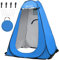 IBVIVIC Pop-up Duschzelt, Umkleidezelt Toilettenzelt Campingzelt mit Tragetasche für Outdoor Strand Angel Camping Wandern, 150x150x190 cm, Blau