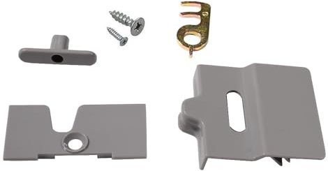 Fridge Door Travel Catch Refrigerator Door Travel Lock Compatible with Dometic Caravan Motorhome RM7 Series, Fridge Door Lock Catch Replace 2412757805