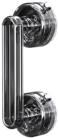KAFENDA New Powerful Large Suction Cup Handle, Glass Door and Window Handle, Cabinet, Refrigerator, Furniture Auxiliary Handle, no Need for Drilling Installation, Detachable