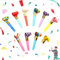 20 Stück Tröte,Partytröten,Tröten Kindergeburtstag,Krachmacher Spielzeug,Trompete Pfeifen Spielzeuge,Tröte zum Anfeuern,Papiertrompete,Blasrüssel für Graduation,Geburtstagsfeiern,Festliche Anlässe