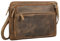 STILORD 'Clarity' Schmale Laptoptasche 15 Zoll Leder Umhängetasche Herren & Damen Dokumententasche A4 Laptop Sleeve und Tablet-Tasche 13 Zoll Arbeit Uni Laptophülle, Farbe:mittel - braun