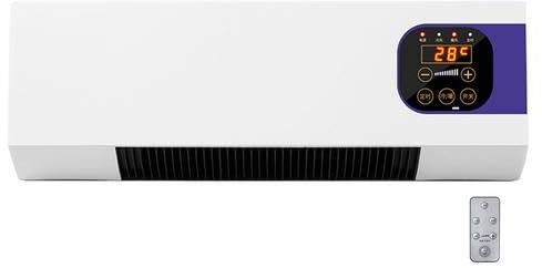 Climatiseur Mural, Dispositif Climatisation 1500W Montage Mural, Petite Climatisation Avec Une Fonction Température Chauffage Normale, Réglage Température Plusieurs Vitesses Radiateur