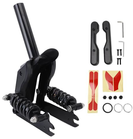 RiToEasysports Kit di Sospensione Posteriore per Monopattino Elettrico, Forcella di Sospensione Posteriore Ammortizzante in Lega di Alluminio di Ricambio per M365