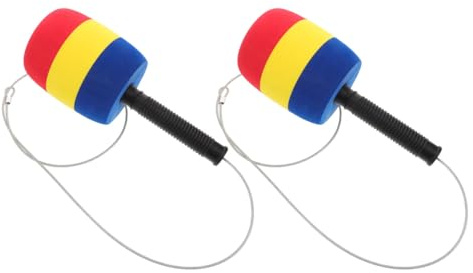 SUPVOX 2pcs Soft Hammer Toy Plastic Sponge Pounding Mallet for Kids