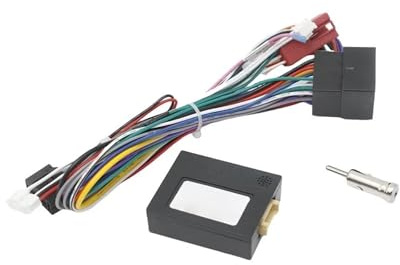 Décodeur CAN Bus Compatible Pour Renault Megane 2, Clio 3, Trafic MK2, Kangoo, adaptateur 16 broches vers faisceau radio ISO, câble de câblage Android pour voiture(With antenna adapter)