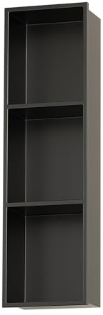 YWJFSA Wandnische Dusche Schwarz Edelstahl Duschablage Einbau Unterputz für Aufbewahrung Toilettenartikeln für Aufbewahrung Toilettenartikeln
