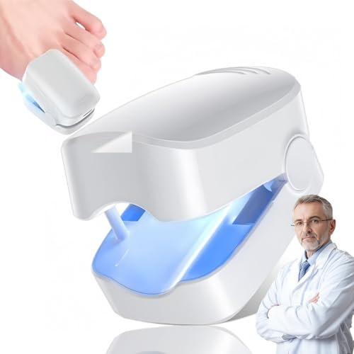 Nail Fungus Treatment Device, Blue Light & Infrared Nail Care for Thick & Discolored Toenails