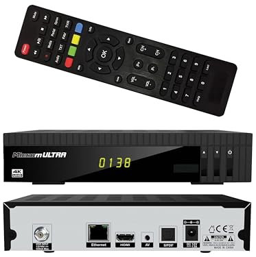 Microelectronic Ultra 4k UHD FTA HD-SAT-Receiver Front-USB, Ultra HD