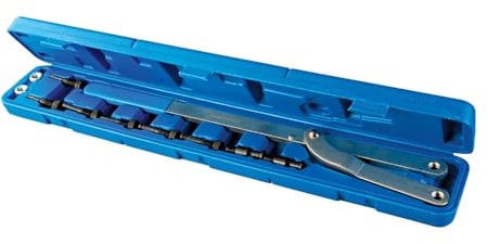 Silverline Universal Pulley Holder & Fan Clutch Set 11pce 6 - 16mm (618569)