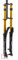 MZP Fahrradgabel 26 27.5 29 Zoll Doppelte Schulterkontrolle MTB Bergab Suspension Luftdruck Gerades Rohr Ultraleicht Aluminiumlegierung Stoßdämpfer Rebound Adjust (Color : Gold, Size : 27.5inch)