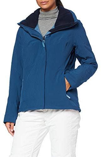 Salomon Damen Ski-Jacke, SPEED JACKET W, Polyamid/Polyester/Elasthan, Blau (Dark Denim), Größe: XL, LC1380400