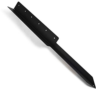 SleeperFit 3-Tier Corner Timber Railway Sleeper Brackets with Ground Stake for Connecting Planters, Retaining Walls, Garden Pathway, Driveway and Raised Border Edging (920x520x130mm)