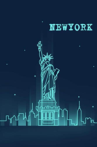 Newyork Notebook: Travel Journal Notebook | Newyork USA Gift Notebook | 6x9 120 Lined Pages