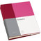 Semikolon 364815 Foto-Album Medium Cutting Edge - 21,1x25,5 cm, 80 Seiten cremeweiß, für 160 Fotos - raspberry fuchsia