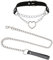 AROROMI Fetisch SM Fesseln Halsbänder Bondage Leder Halsband Erwachsene Sex Spielzeug Flirt SM Halsband Leine Ketten Set