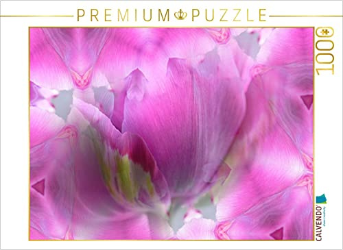 CALVENDO Puzzle EIN Motiv aus dem Kalender Tulpenphantasie 1000 Teile Puzzle quer | Lege-Größe cm Foto-Puzzle für glückliche Stunden