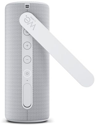 Loewe We. HEAR 2 Cool Grey, Bluetooth Lautsprecher, 60W, Wasserresistent, Tragbar, Aufladbar, 17h Lange Akku Laufzeit, für Outdoor und Indoor