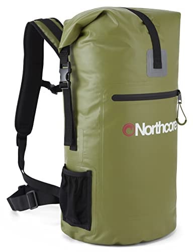 Northcore 2024 30L Wasserdichter Haul-Rucksack N30LWHBP - Olive Green