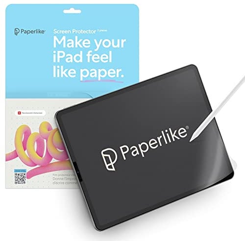 Paperlike Folie (2x) für iPad Pro 11 (2020/21/22) & iPad Air 10.9 4. & 5. Generation für ein authentisches Papiergefühl
