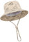 TOMEEK Chapeau de Soleil Bébé Bob Chapeau Garçons Filles Enfants Chapeau Seau d'été UPF 50+ Casquette de Plage Pliable avec Mentonnière Réglable et Large Bord, Kaki, Taille L