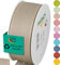 Halbach Seidenbänder Geschenkband | Breite 40mm Länge 25m | Schleifenband made in Germany | Geschenkbänder in Vielzahl von Farben und Breiten, perfekt zum Verpacken und Dekorieren, Farbe: leinen