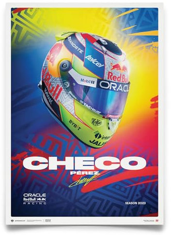 Automobilist Oracle Red Bull Racing - Sergio Perez Helm - 2023