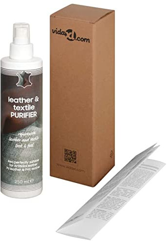 JUNZAI Purificador de Cuero y Tela 250 ml, Limpiador Tapiceria Coche, Limpieza Coche, Limpieza Coche Interior, Productos De Limpieza para Coche