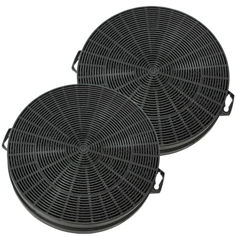 SPARES2GO Carbon Charcoal Filter compatible with Tecnik TKE5035 TKE591/2 TKE595/2 Cooker Hood (Pack of 2)