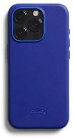Bellroy Lederhülle für iPhone 15 Pro - Cobalt