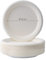 DETERMONDO Set di 150 Piatti Piani 23 cm in Carta Biodegradabile Compostabile, Usa e Getta, Adatti al Microonde, in Polpa di Cellulosa Naturale, Monouso Ecologici per Feste e Catering