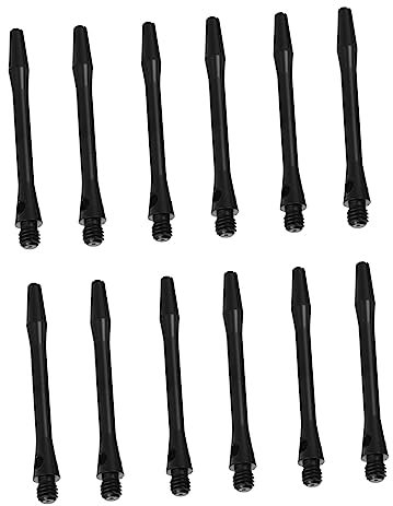 Sosoport 12pcs Aluminum Alloy Dart Shaft Accessories Thread for Throwing Darts Replacing Standard Shafts