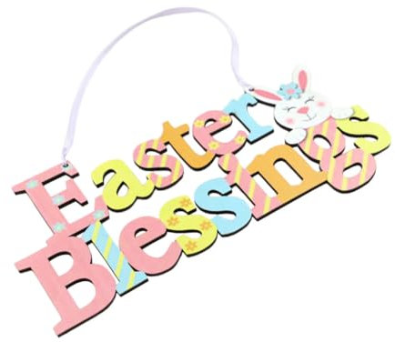 Alipis Ostern Angebot Cartoon Anhänger Heim Anhänger Festival Anhänger Hängeanhänger Szenen Layout Anhänger Hängedeko Für Ostern Türanhänger Kleiner Holzanhänger Osterdeko