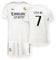 Real Madrid - Maillot et Pantalon Domicile Saison 24/25, Vini Jr., 10 Ans, Réplique Avec Licence Officielle