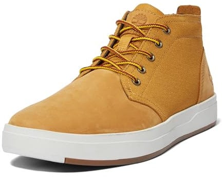 Timberland Davis Square F/L Chukka, Scarpe da Ginnastica Uomo, Wheat, 45 EU