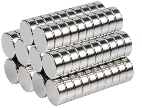 100 Stück Magnete Stark 6x3mm, Neodym Magnete, Kühlschrankmagnete, Mini Magnete Stark Klein Rund Magnete, für Kühlschrank, Handwerk, Fotos