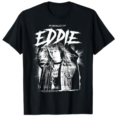in Erinnerung an Eddie Munson Hellfire Club Halloween T-Shirt