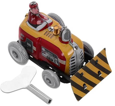 GETAJGHSD Schneepflug-LKW Aufziehspielzeug Für Jungen Und Mädchen Uhrwerk-Auto Einzigartig Für Geburtstag Oder Party