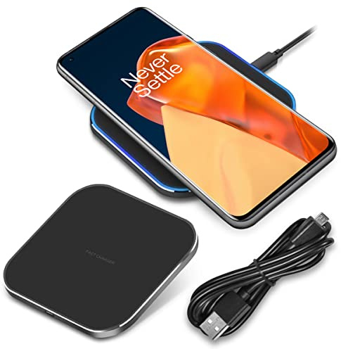 QI Wireless Charger Schnell Ladegerät kompatibel mit OnePlus 13 12-10 9 8 Pro Induktive Ladestation 15W Universal Schnellladestation Kabellos