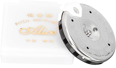 CIMAXIC Erhu Tuner Mit 13 Noten Professionelles Instrumententuning Tool Tragbarer Gitarrentuner Langlebiger Tonhöhentuner Für Violine Und Gitarre