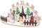 UTHCLO 1satz Weihnachtskrippe Puzzle Aus Holz Selbstmontage Handwerk Für Festliche Tischdekoration Für Weihnachten Und Kreative Bastelprojekte