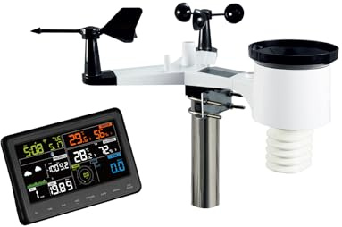 Drahtlose Wetterstation verbinden sich mit WLAN, laden Sie Daten auf Web Weathercloud, Wunderground, Weatherbug