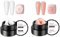 2PCS Builder Gel – Non-Flowing Texture for Effortless DIY –3D Sculpting & Nail Extensions – Solid Gel Glue for Nail Art