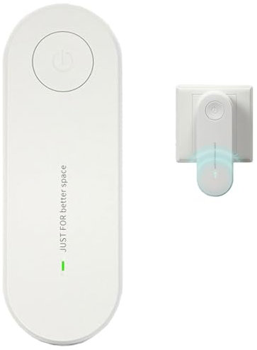 Clairu Air Purifier, Claru Ionic Air Purifier Plug in, Luftreiniger mit negativen Ionen für Schlafzimmer, tragbarer Negativ-Ionen-Generator, Mini Negativ Ionen Luftreiniger für Büro, Zimmer