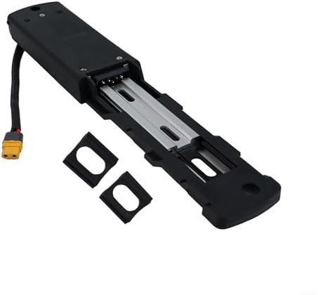 Yuanpgky 5 Pin Electric Bike Battery Mount Bracket, for Hailong-2 Battery Holder, with Connector, Plastic Metal Frame Support Base, Bike Component