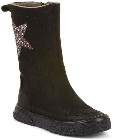 Froddo Pulse Tex Star Boots Wool, black, 5 UK
