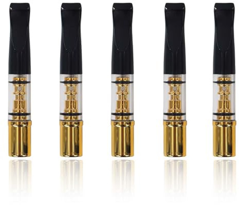 JYNVO 5 Pièces Porte Cigarette Homme Femme, Fume-Cigarette, Porte-Filtre à Cigarette Réutilisable