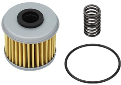 Mabutingti Filtro dell'olio con O-ring e molla adatto per Honda CRF150R CRF250X/R/RX CRF450 TRX450R/ER 2002-2024 15412-MEN-671