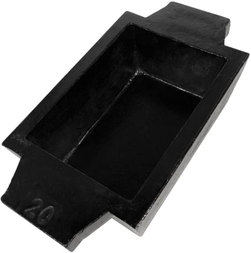 Cast Iron Ingot Mould – Brick Shape (20kg)